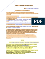 Tema Cuatro, Obligaciones y Cargas de Los Comerciantes