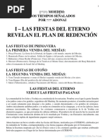 Las Fiestas Del Eterno Revelan El Plan de Redención