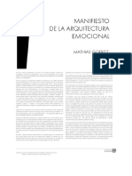 Manifiesto de Arquitectura Emocional