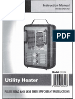 DQ1702 Utility Heater, Brown - Instructions Walmart