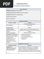 Discurso Informativo Luna Rubio