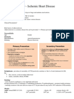 CAD - Ischemic Heart Disease: Atherosclerosis