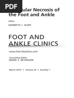 Avascular Necrosis of The Foot and Ankle Volume 24, Issue 1