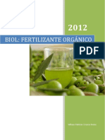 Biol Fertilizante Orgánico Final