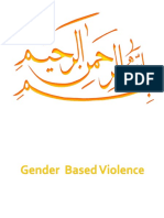 Gender Based Violence