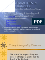 5-5 Triangle Inequality Theorem