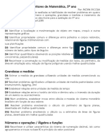 Descritores de Matemática 30 Questões