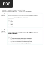 Activity 6 - Final National Exam