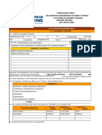 Formato de Declaración de Bienes