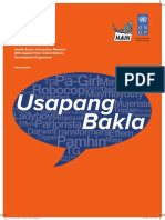 Usapang Bakla - Assessing The Risks and Vulnerabilites of Filipino MSM and TG - 2013