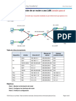 6.4.3.3 Packet Tracer - Connect A Router To A LAN - ILM-limpio