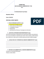 Examen Final - Diplomado en Derecho Adminsitrativo 01062019