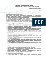 HABLANDO... NOS ENTENDEMOS LOS DOS Un PR PDF