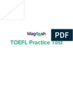 Free TOEFLPractice Test