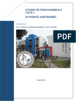 Informes Del Laboratorio de Fisicoquímica