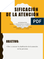 Clasificación de La Atención