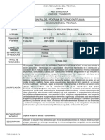 Programa de Formación DFI