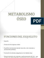 Metabolismo Oseo