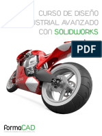 Curso de Diseño Industrial Avanzado Con Solidworks PDF