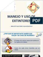 Manejo y Uso de Extintores