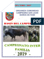 Bases Inter Familia Comunidad