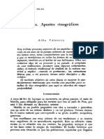 Matilla Apuntes Etnograficos PDF