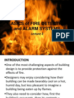 Lecture 3a - BUILDING UTILITIES 2 - Fire Detection and Alarm Systems