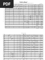 Call For Music - Score y Partes