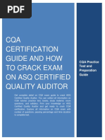 CQA Certification Guide and How To Crack Exam On Asq Certified Quality Auditor