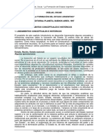 Oszlak - La Formación Del Estado Argentino, Capítulo 1