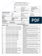 JoSAA 2019 - Locked Choices of The Application Number - 190310335195 PDF