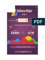 AdSense Major - From ZERO To $1k Monthly PDF