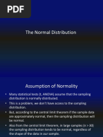 Normal Distribution PPT With Assignment 1 Without Answers