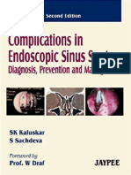 Complications in Endoscopic Sinus Surgery - Diagnosis, Prevention and Management 2nd Edition