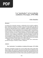 Los "Muchachos" en La Revolución Sandinista (Nicaragua, 1978-1980)