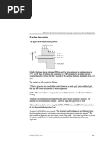 Problem Description: Problem 34: Thermo-Mechanical Coupling Analysis of A Disc Braking System