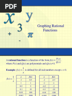 3-7 Graphs of Rational Functions With Details