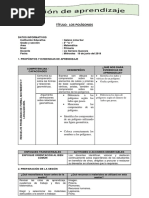 Sesion de Aprendizaje de Matematica - Junio9