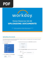 Uploading Documents: Human Resources Job Aid