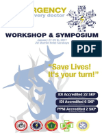 "Save Lives! It's Your Turn!": Workshop & Symposium