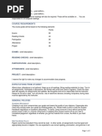 Additional Readings:: Course Requirem Ents