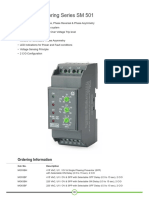 Voltage Monitoring Series SM 501