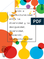 Educación e Interculturalidad Entre La Diversidad y La Desigualdad, Diversidad, Educación, Interculturalidad