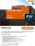 Sporting Lisbon Training Camp Nirvana Europe