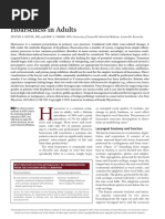 Hoarseness in Adults