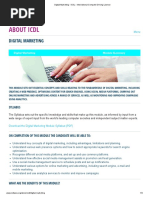 Digital Marketing - ICDL - International Computer Driving Licence