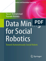 Data Mining For Social Robotics - Toward Autonomously Social Robots (Mohammad & Nishida 2016-01-09)