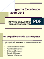 Impacto de La Inmigración en La Economía Española