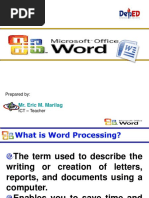 MS Word Mail Merge Lesson