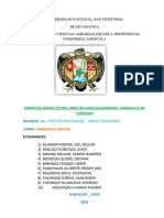 Informe Hidraulica Ejercicios Resueltos